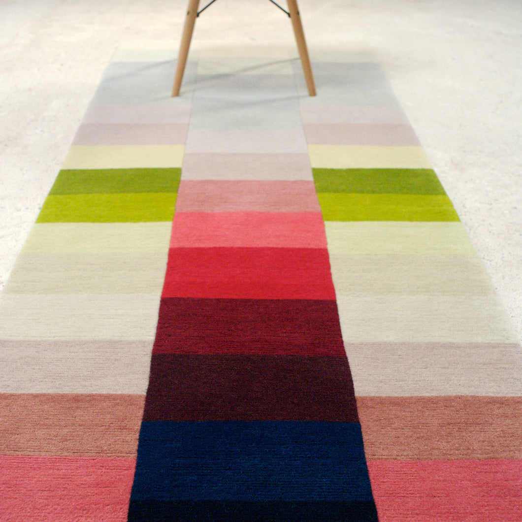 Itten – Hand Knotted runner in Pile or Flatweave
