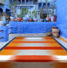 Orange  Spectrum Gelim – Flatweave Rug