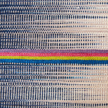 Petrol Grey Stripe Gelim – Flatweave Rug