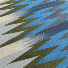 Zigzag Blue – Flatweave Rug