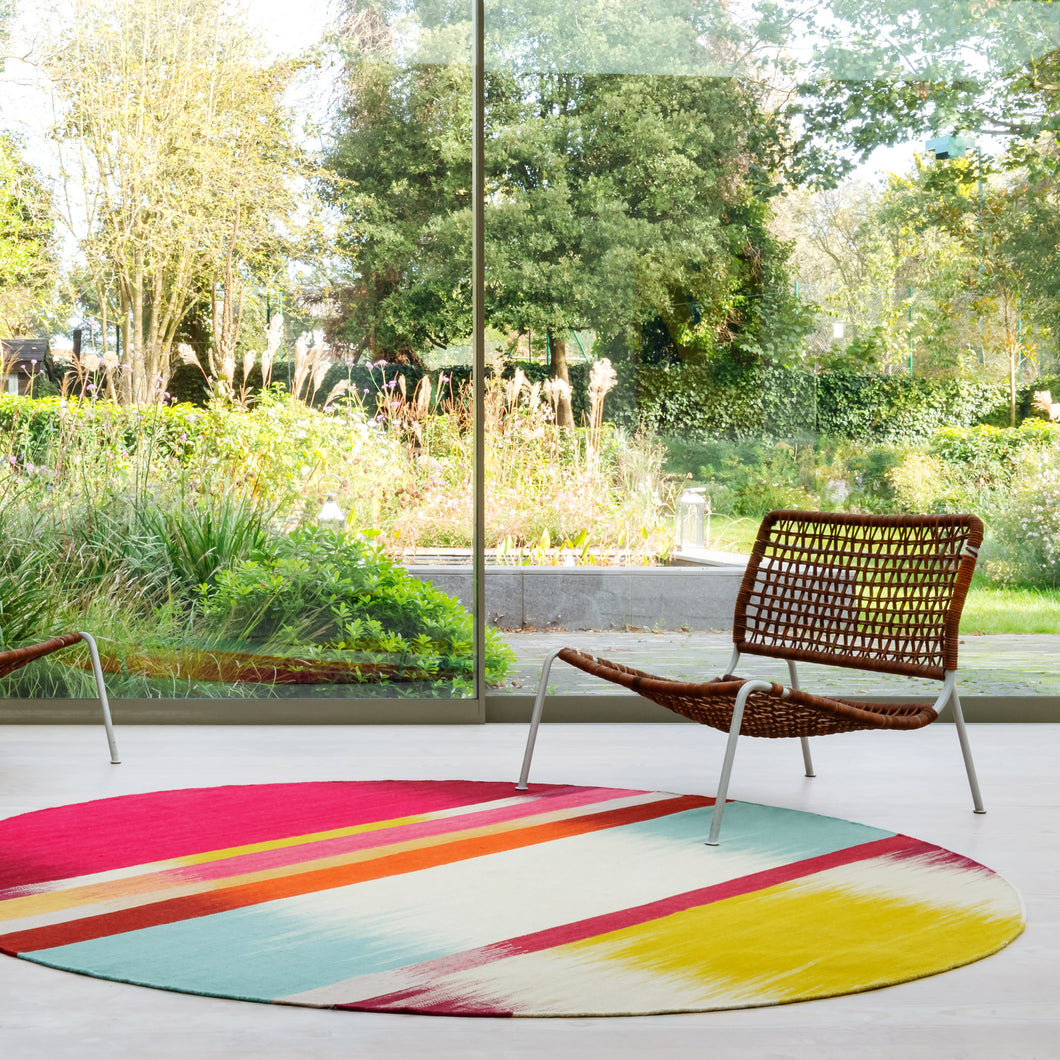 Spring Circle Gelim – Flatweave Rug