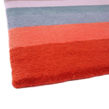 Bauhaus Red – Hand Knotted Pile Rug